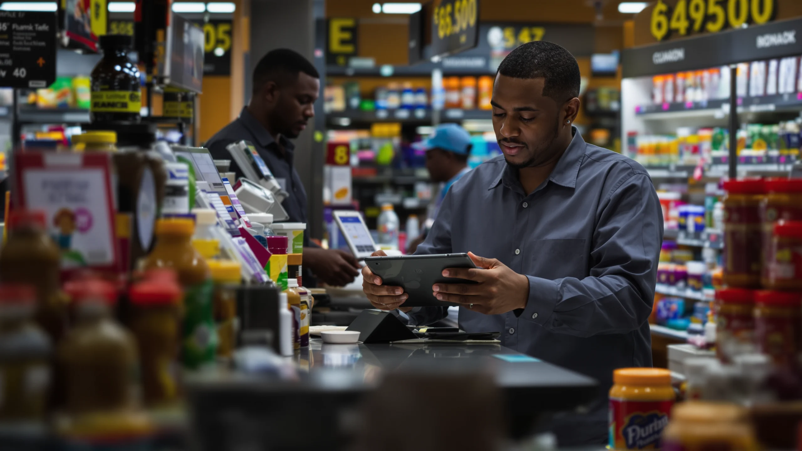 Abstract visualization of customer segmentation and prioritization