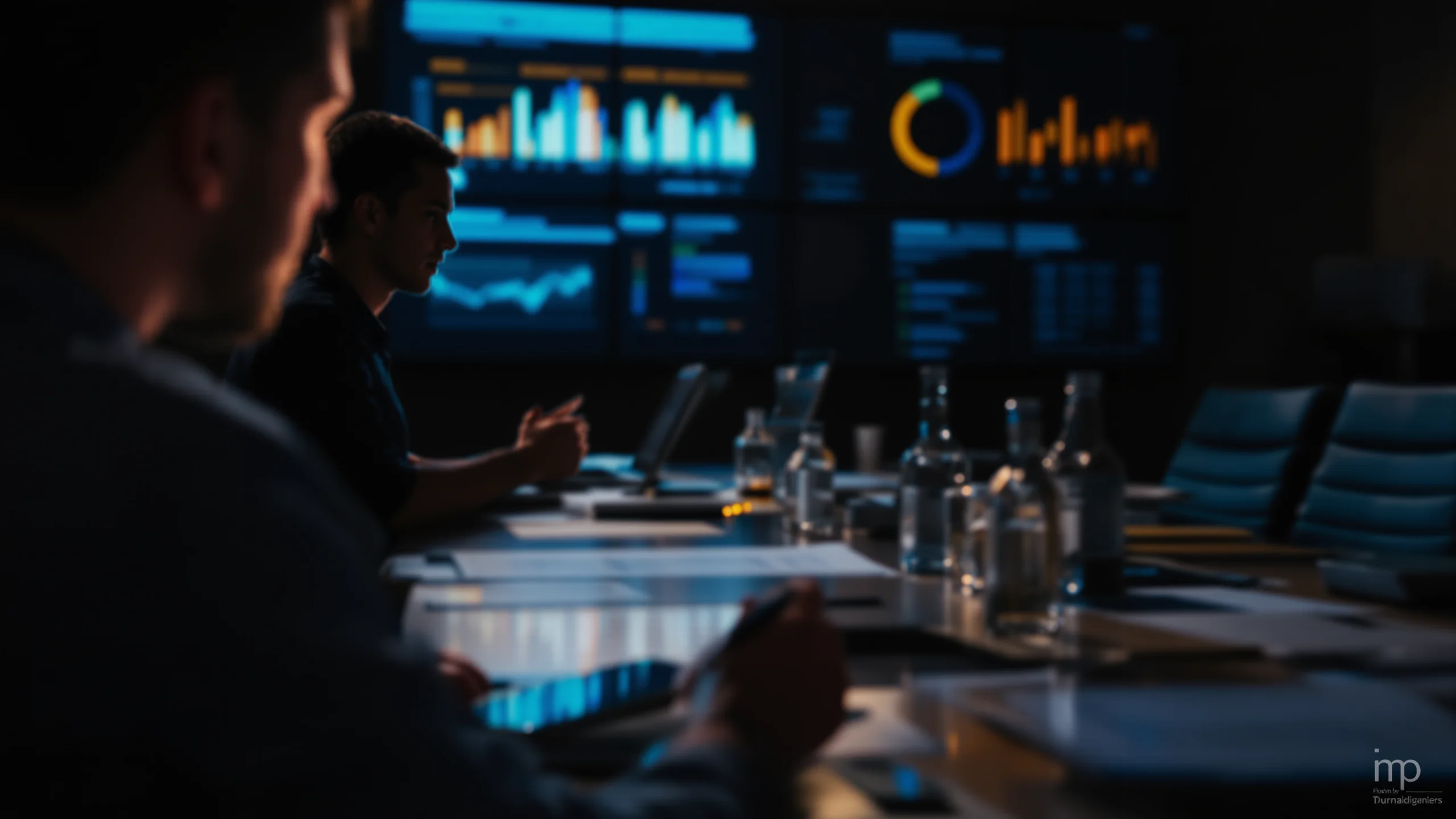 Abstract visualization of leadership impact and team multiplication