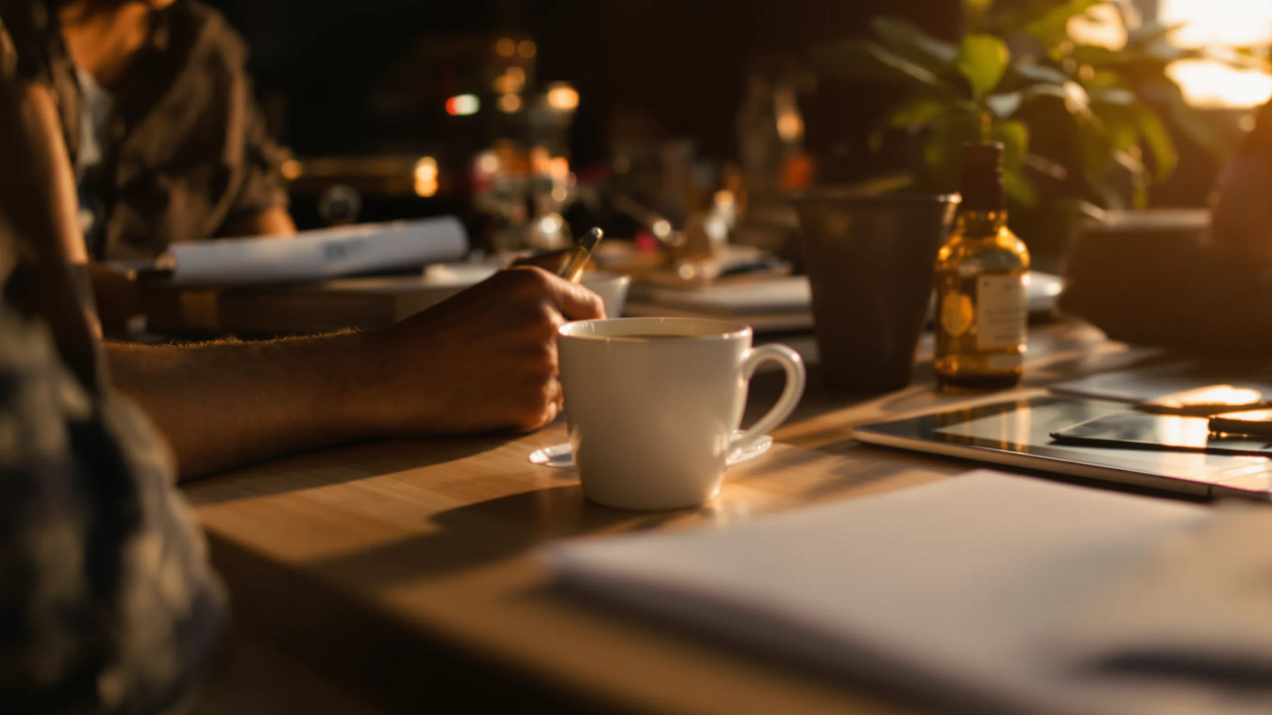 Abstract visualization of organization and preparation