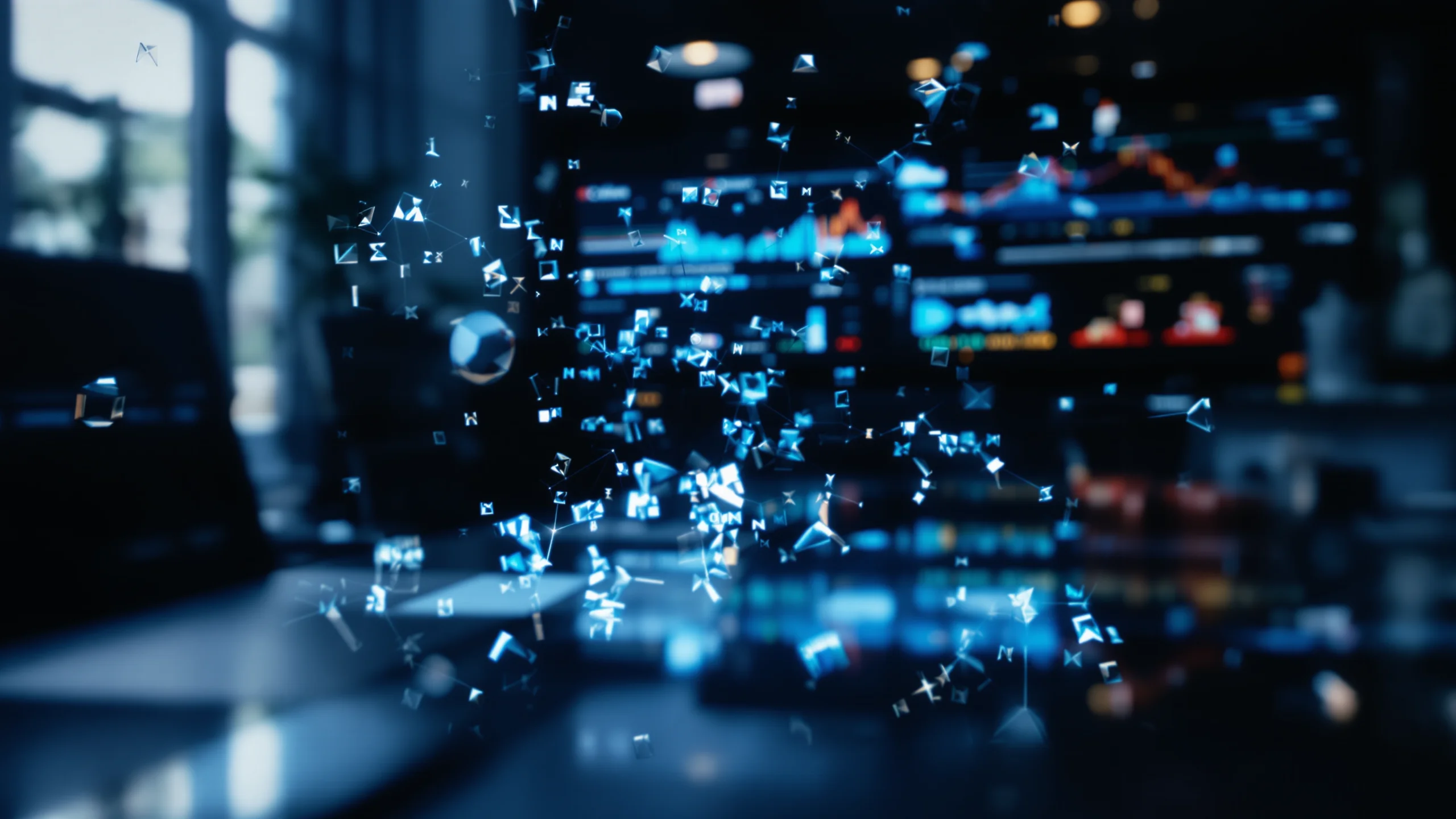 Abstract visualization of email dynamics and trust